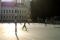 girl walking - Brasov, Rumania 